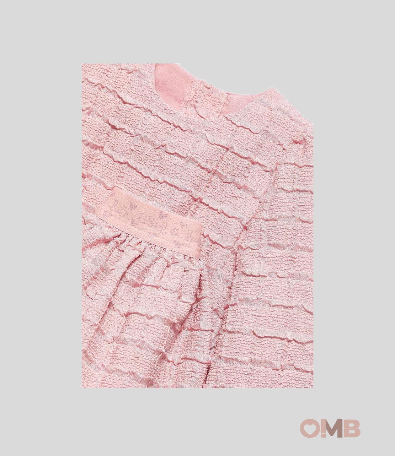 Completo neonata ABEL&LULA 5512 Rosa 5512 PETALO ABEL&LULA 