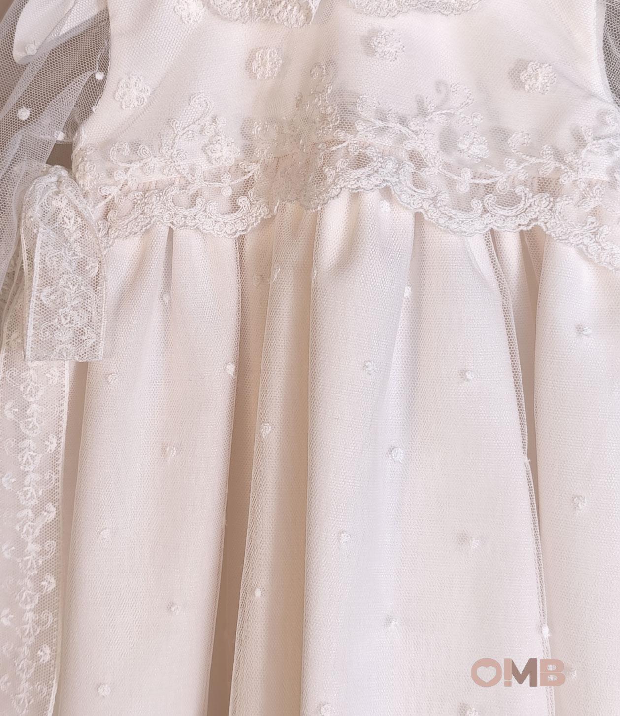 Abito NISERET neonata 5629 Salmone 5629 37 NISERET 