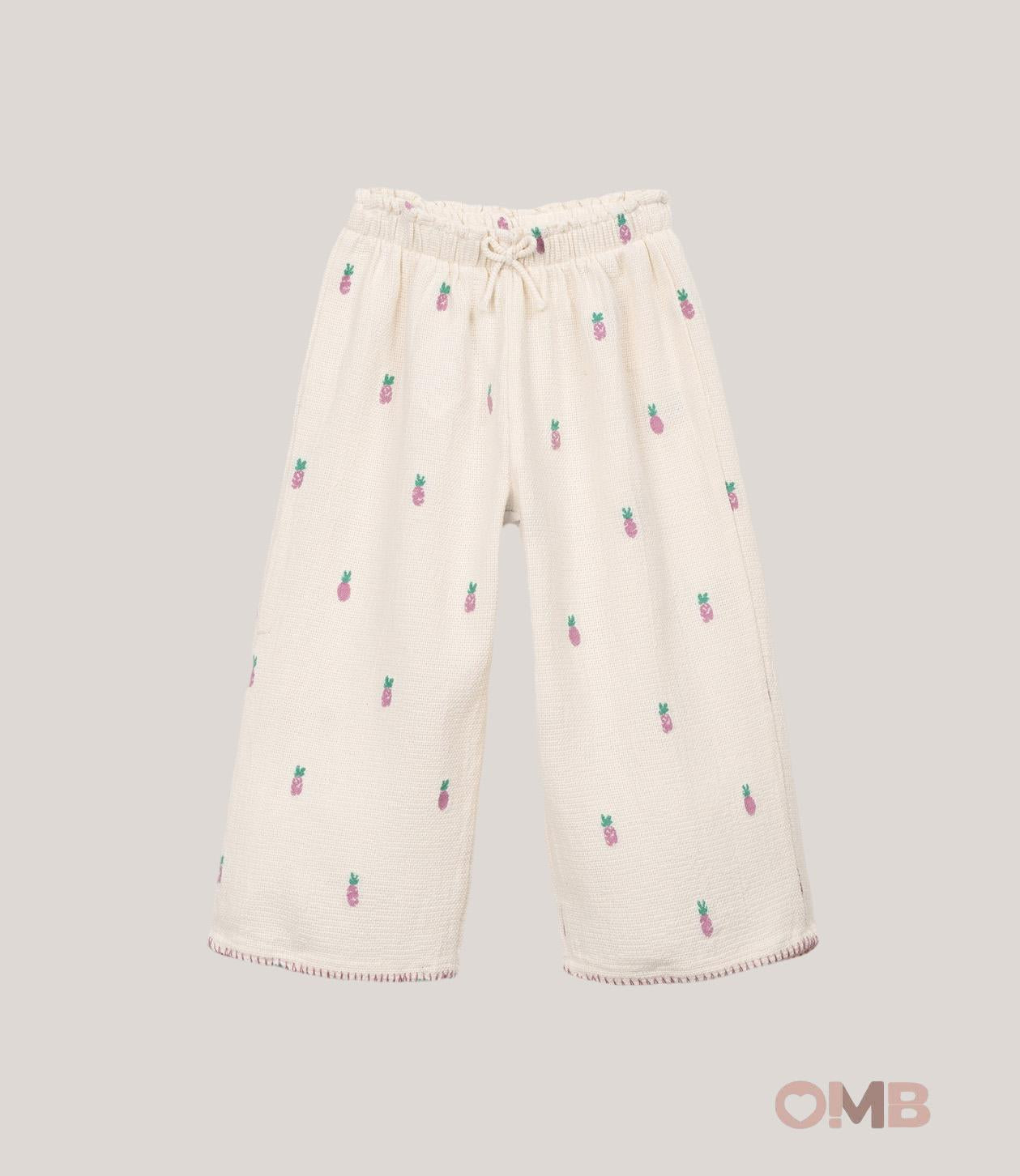 Pantalone bambina PLAY UP 4AS11601 Panna 4AS11601 PANNA PLAY UP 