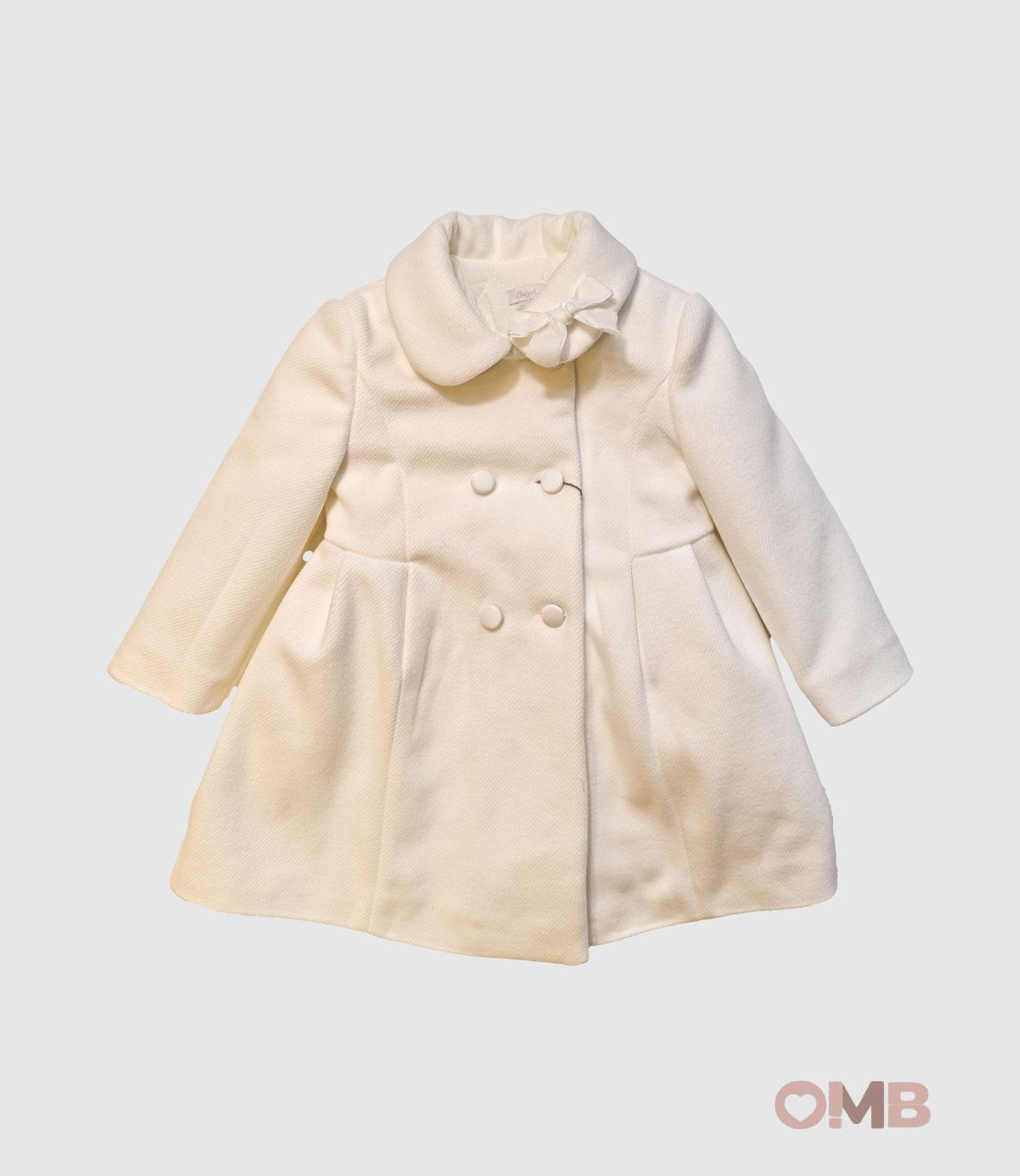 Cappotto BABY A. neonata F3341 Bianco F3341 BIANCO BABY A. 