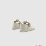 Scarpe culla PANYNO neonata A3407 vanilla A3407 PIEL SETA VAINILLA PANYNO 