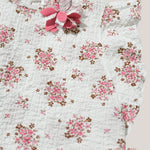 Camicia bambina LALALU CML70 Bianca CML70 FIORI LALALU 