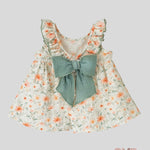 Abito Neonata Calamaro Baby 21289 verde 21289-B MENTA CALAMARO BABY 