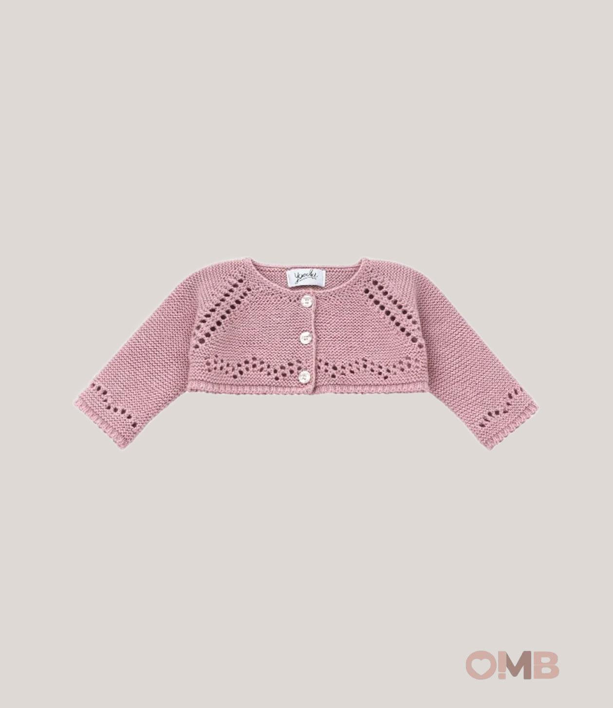 Cardigan Neonata Yoedu 9000 rosa 9000 ROSA YOEDU 