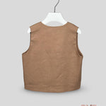Gilet bambino 3098 Manuel Ritz cammello <BR/> 3098 CAMMELLO MANUEL RITZ 