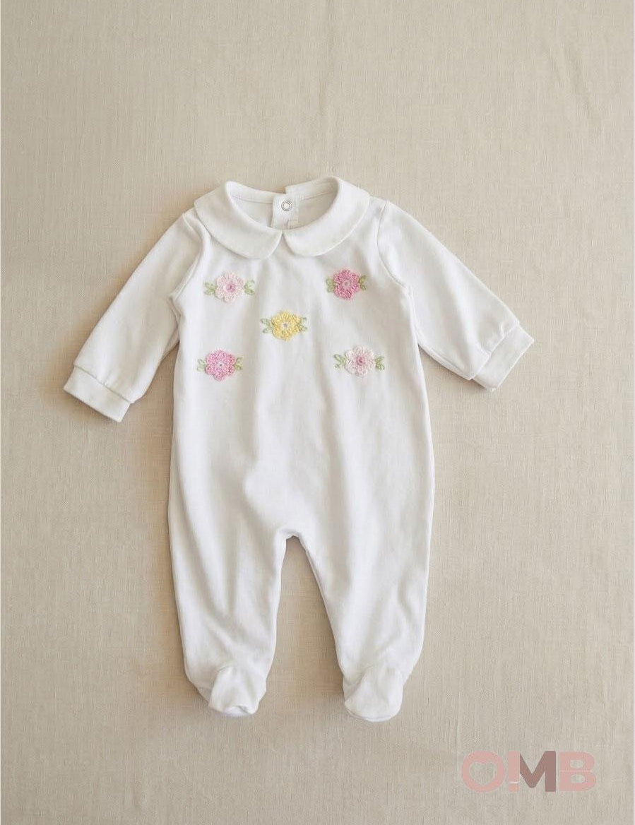 Tutina neonata PRIMODI BEBE 13605 Bianca 13605 BIANCO PRIMODI BEBE 