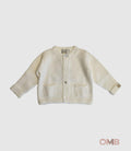 Cardigan MAGLIFICIO VERONA neonato 45416 Panna