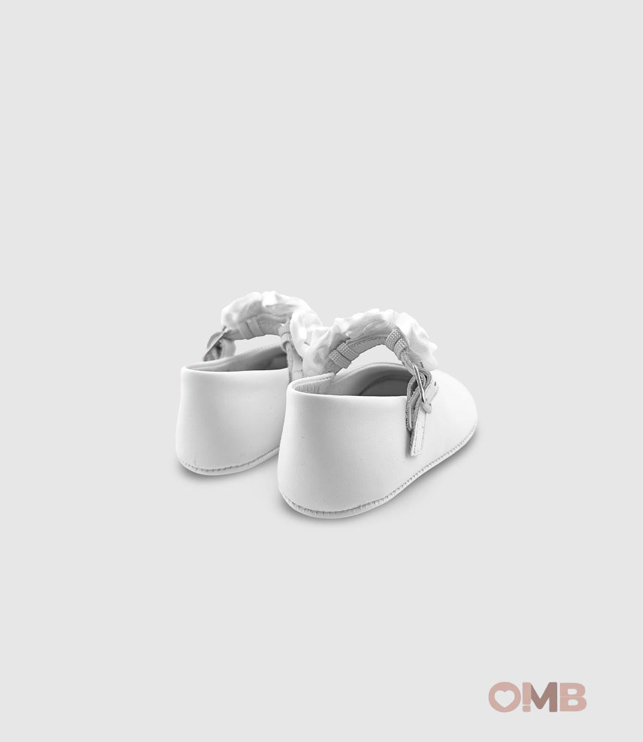 Scarpe culla PANYNO neonata A3407 Bianche A3407 PIEL NAPA BLANCO PANYNO 