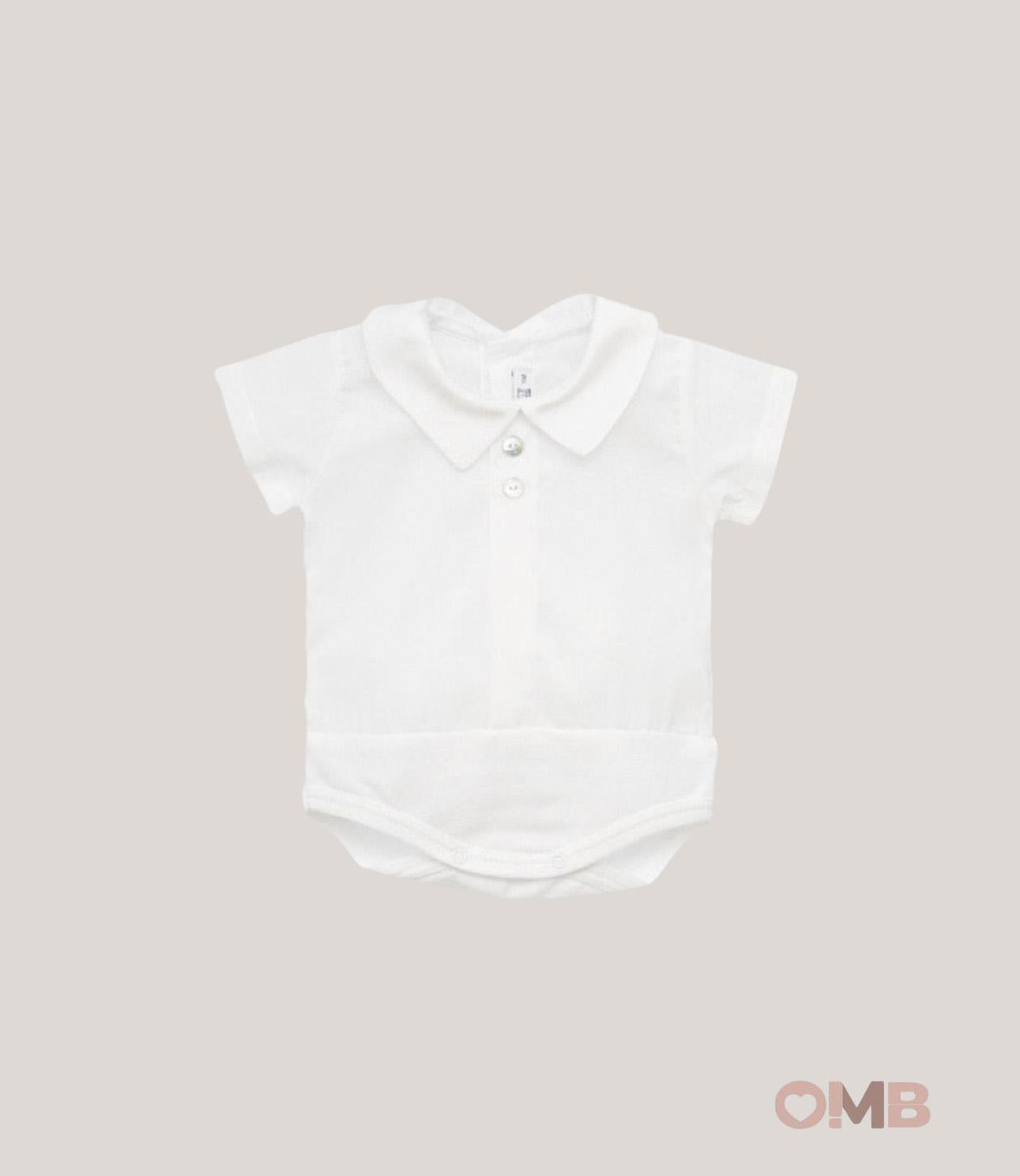 Body CALAMARO BABY neonato 19067 Bianco 19067 BIANCO CALAMARO BABY 