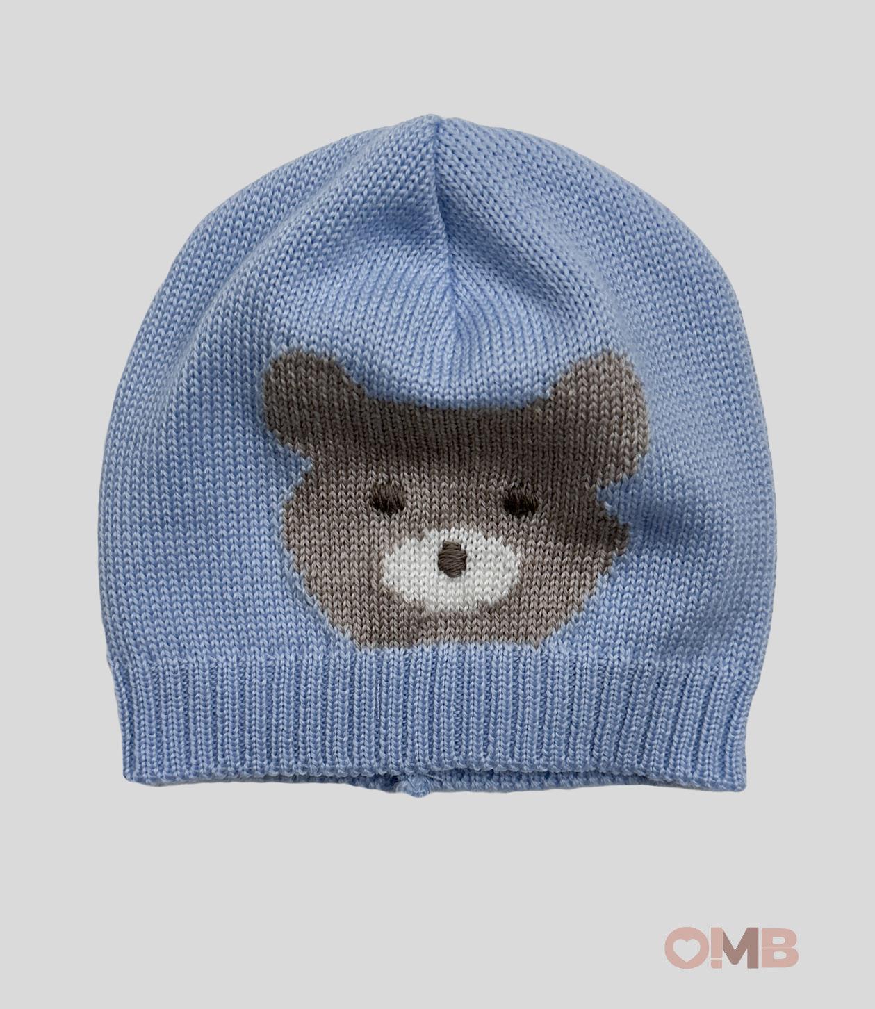 Cappello Neonato Primodi Bebè 3509 cielo<BR/> 3509.9 CIELO PRIMODI BEBE 