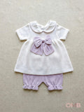 Completo neonata BABY LORD 479 Lilla
