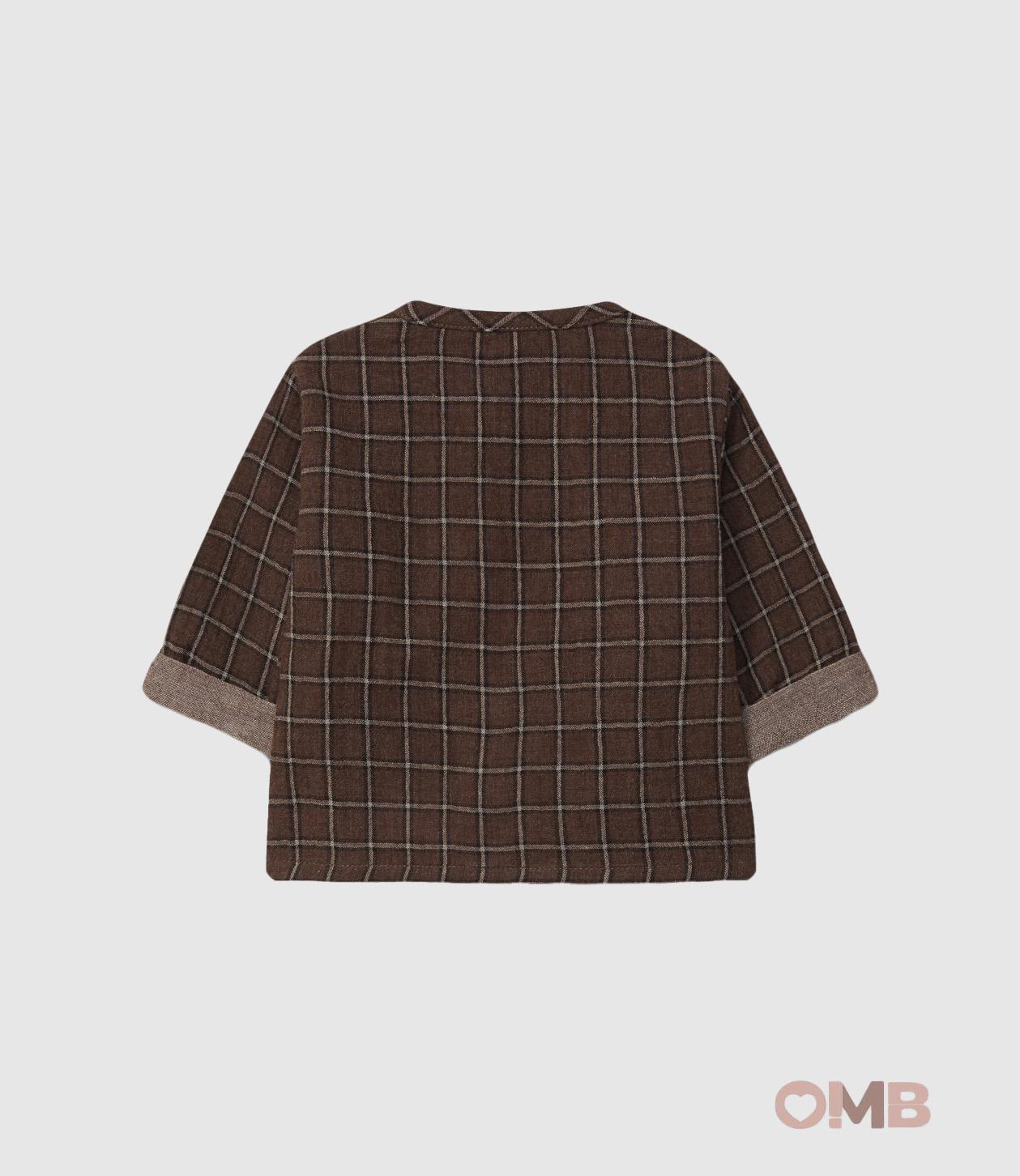 Camicia Snug neonato 123R83 Marrone 123R83 MARRONE SNUG 