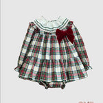 Abito VALENTINA BEBES neonata HADA110 Tartan HADA110 TARTAN VALENTINA BEBES 