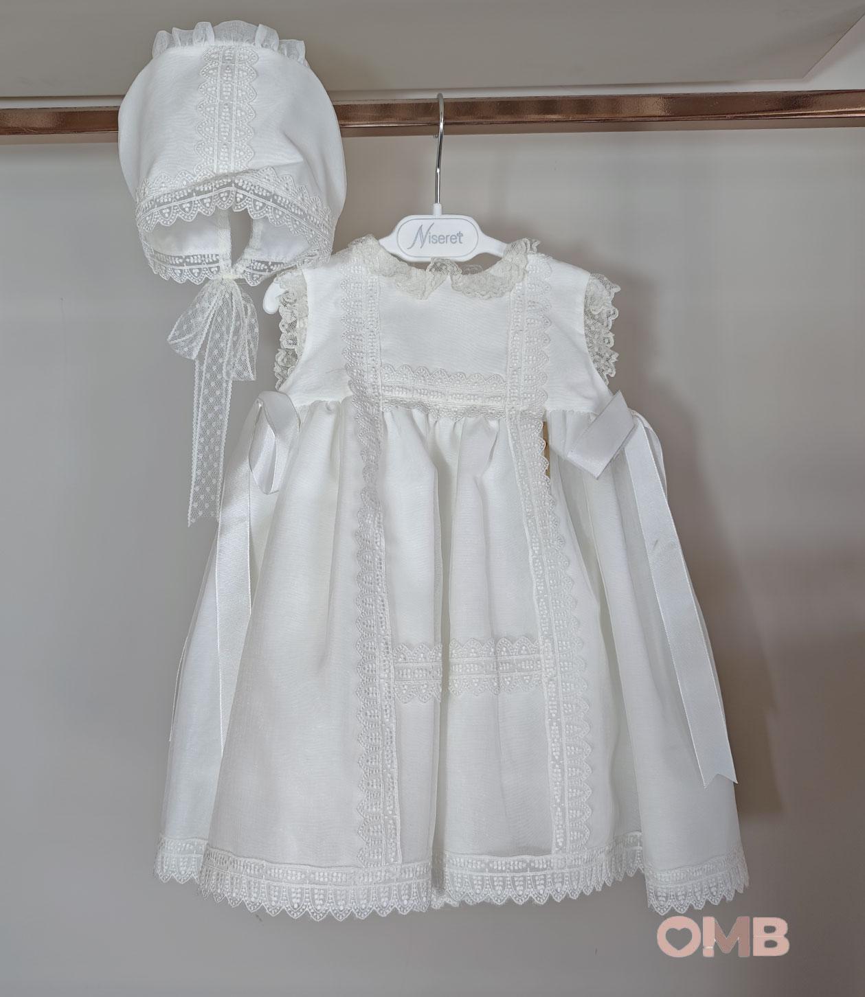 Abito neonata NISERET 5695 Panna 5695 PANNA NISERET 