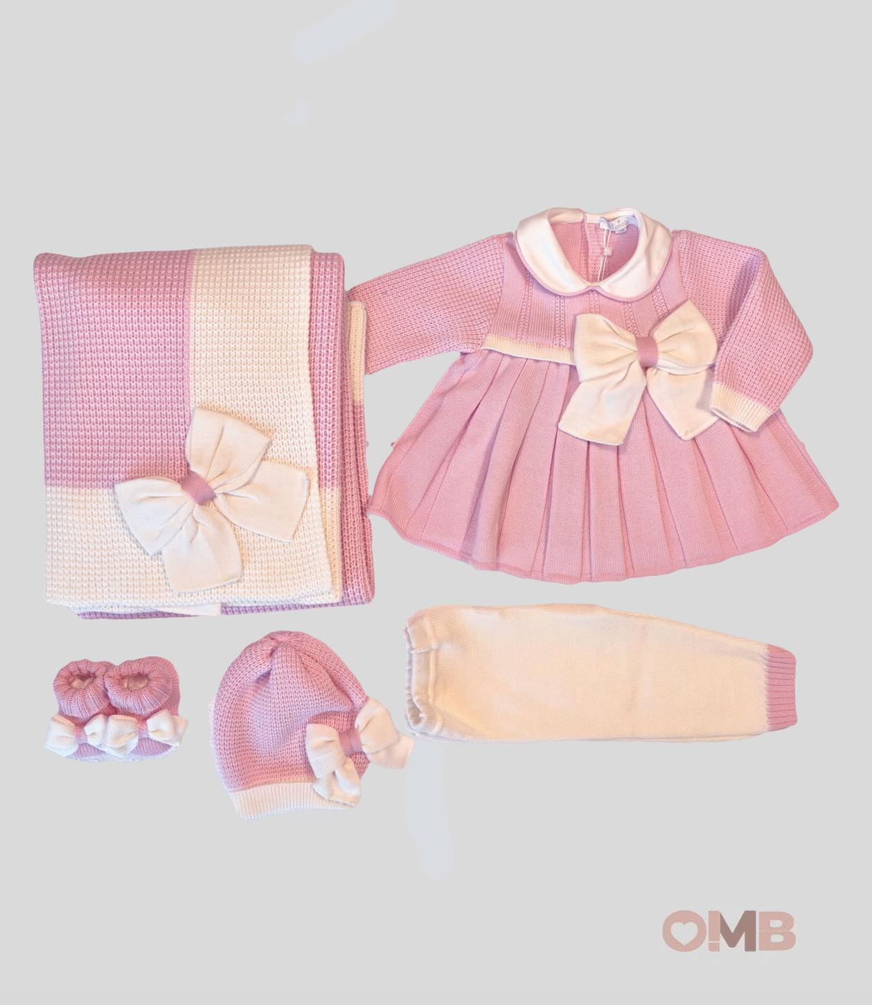 Completo Neonata PRIMODI BEBE 3518.28 Rosa<BR/> 3518.28 ROSA PRIMODI BEBE 