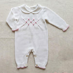 Set nascita neonata PRIMODI BEBE 3615910 Bianco<BR/> 3615-9-10 BIANCO/ROSA PRIMODI BEBE 