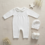 Set nascita PRIMODI BEBE neonato 3613 9 10 Bianco 3613-9-10 BIANCO -CIELO PRIMODI BEBE 