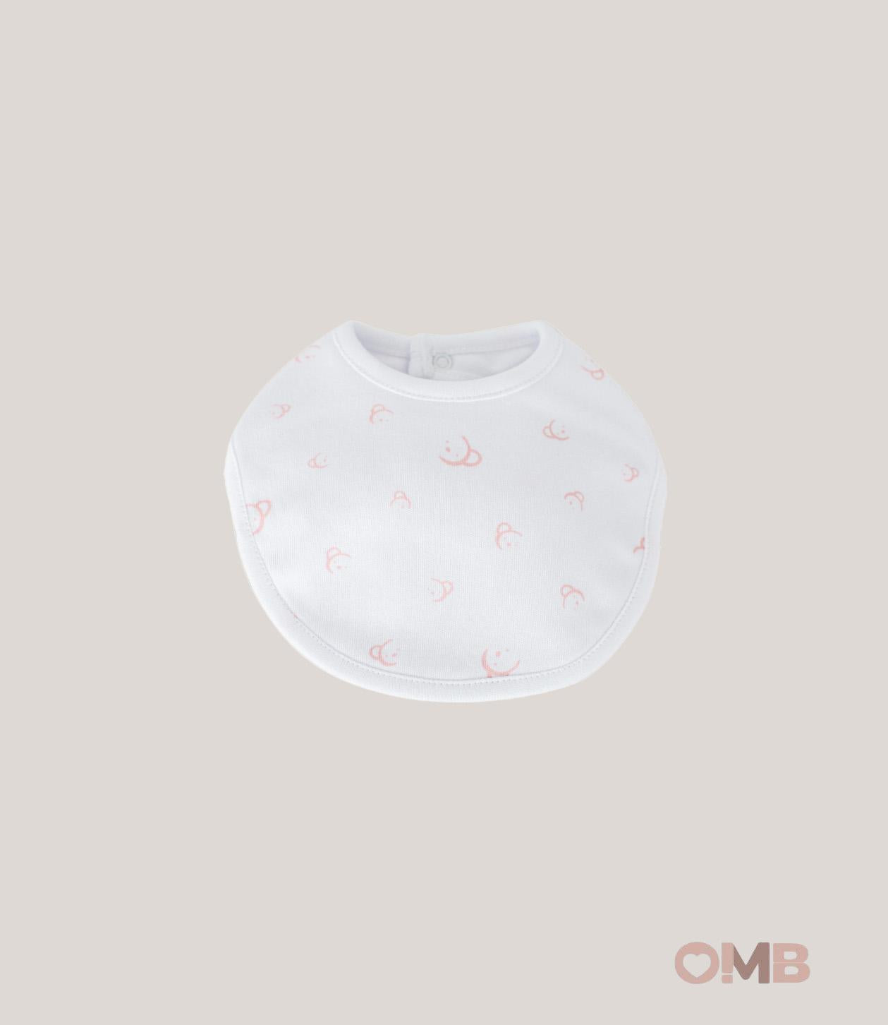 Bavaglino CALAMARO BABY neonato 74024 Rosa 74024 ROSA CALAMARO BABY 