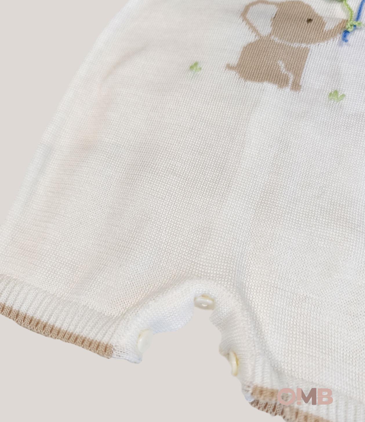 Tutina PRIMODI BEBE neonato 3601 5 Bianco 3604.5 BIANCO-MULTI PRIMODI BEBE 