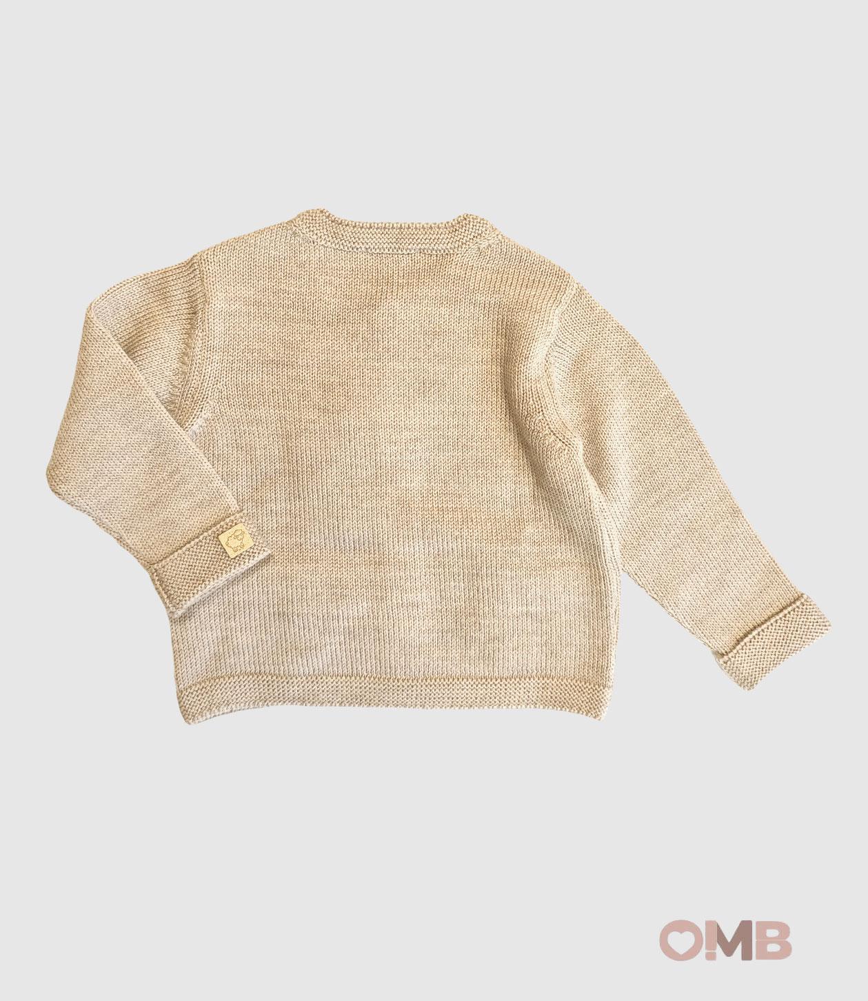 Cardigan MAGLIFICIO VERONA neonato 45416 Sabbia 45416 SABBIA MAGLIFICIO VERONA 