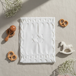 Coperta PRIMODI BEBE neonato 3613 1SU Bianco 3613.1SU BIANCO-CIELO PRIMODI BEBE 