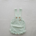 Pagliaccetto neonata PUNTO SOLITA 8116 Verde<BR/> 8116 VERDE PUNTO SOLITA 