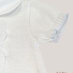 Tutina PRIMODI BEBE neonato 3613 5 Bianco 3613.5 BIANCO-CIELO PRIMODI BEBE 