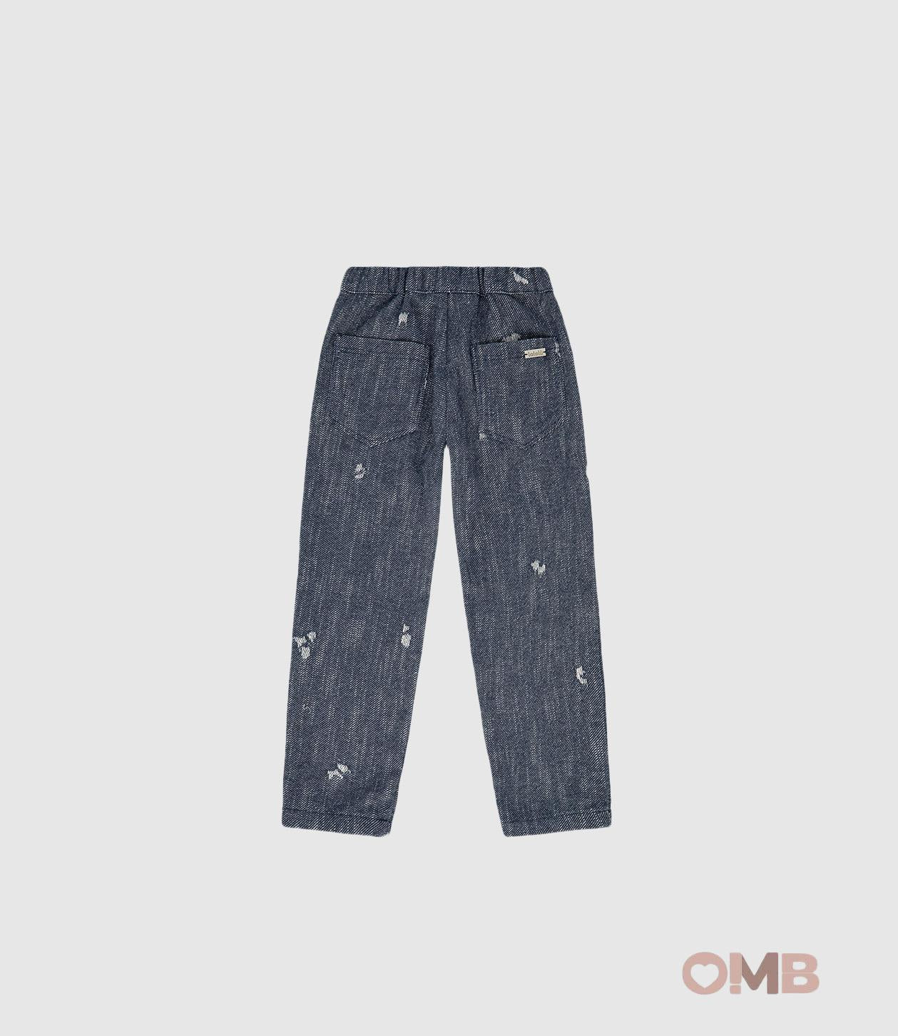 Jeans Lalalu bambina PTL10 Blu PTL10 DENIM LALALU 