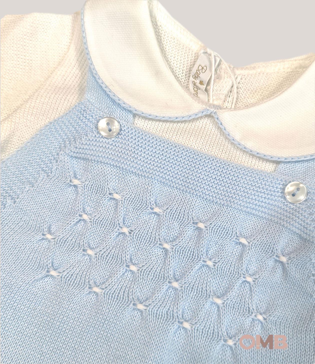 Tutina BABY LORD neonato 398 Cielo 398 CIELO-BIANCO BABY LORD 