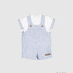 Salopette CALAMARO BABY neonato 11315 Celeste 11315 CELESTE CALAMARO BABY 