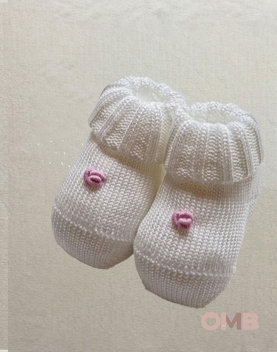Set nascita neonata PRIMODI BEBE 3615510 Bianco<BR/> 3615.5-10 BIANCO/ROSA PRIMODI BEBE 