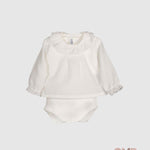 Body CALAMARO BABY neonata 19023 Crudo 19023 CRUDO CALAMARO BABY 