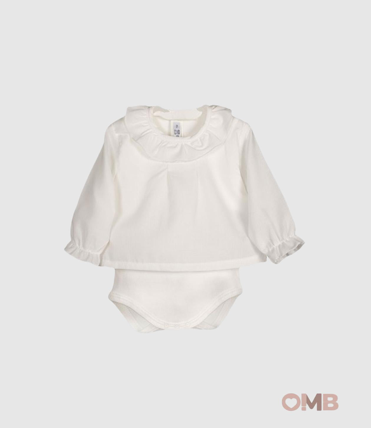 Body CALAMARO BABY neonata 19023 Crudo 19023 CRUDO CALAMARO BABY 