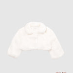 Pelliccia COCCODE bambina 62384 Bianca 62384. BIANCO COCCODE 