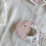 Tutina neonata BABY LORD 398 Bianca 398 ROSA BABY LORD 