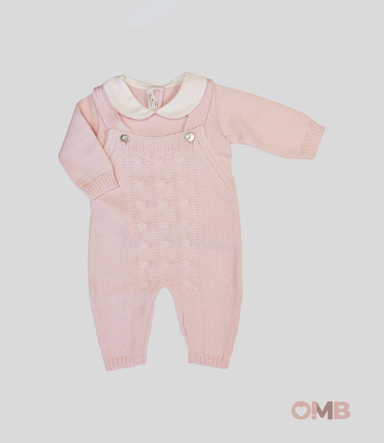 Salopette Neonata BABY LORD 322 Rosa 322 ROSA BABY LORD 