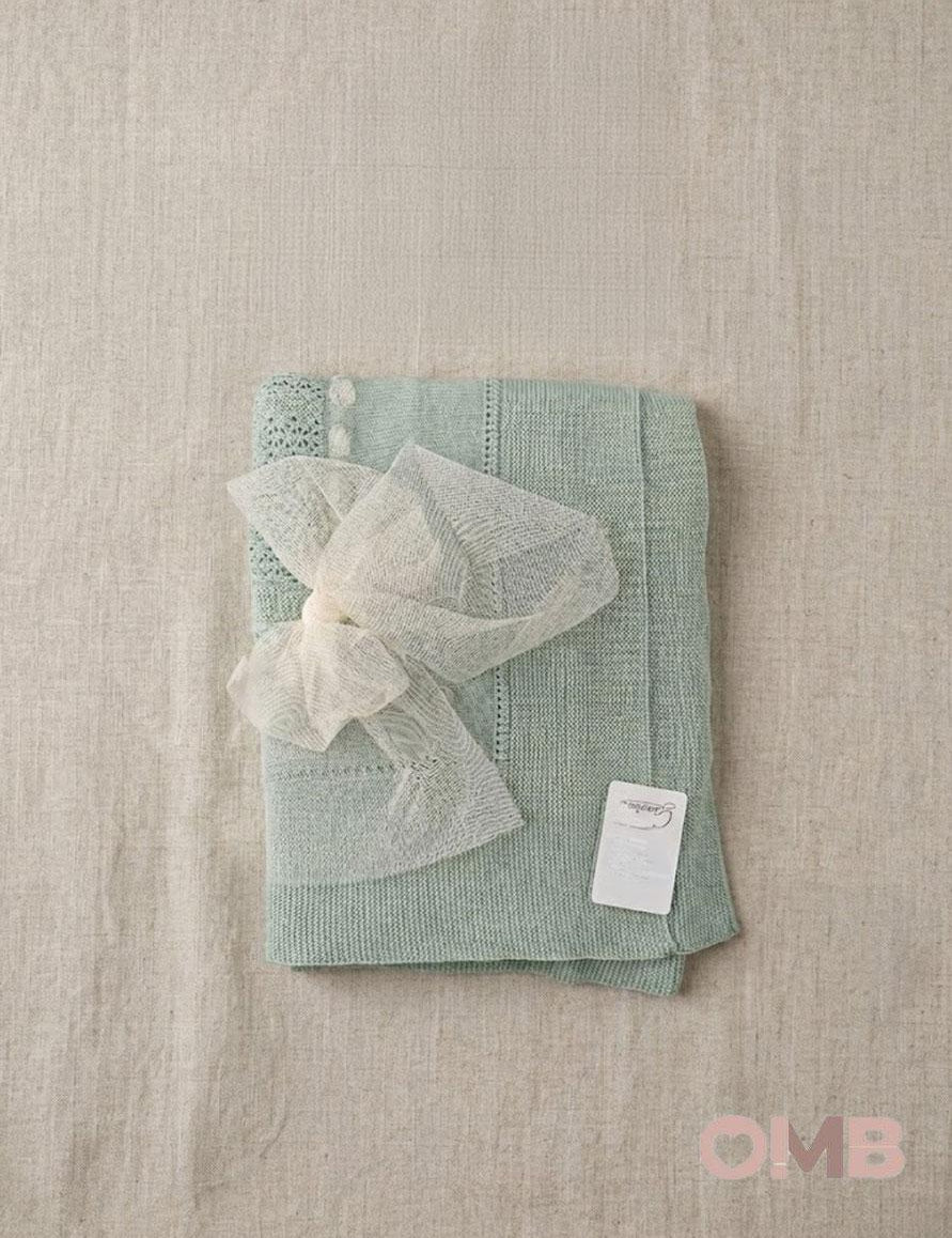 Coperta neonata GRANLEI 139 Verde<BR/> 139 VERDE GRANLEI 