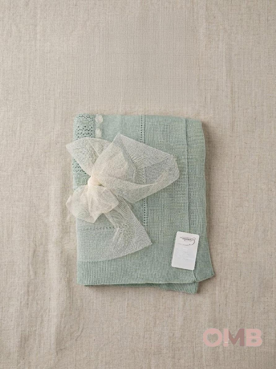 Coperta neonata GRANLEI 139 Verde<BR/> 139 VERDE GRANLEI 