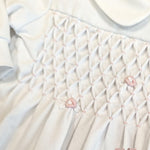 Tutina neonata PRIMODI BEBE 13615 Bianca 13615 BIANCO/ROSA PRIMODI BEBE 