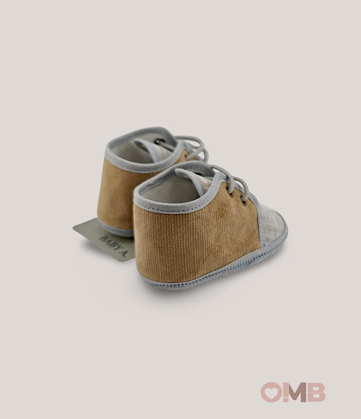 Scarpe bambino BABY A. 2439 Grigie 2439 GRIGIO BABY A. 