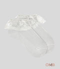 Calzino neonata Condor 2490/4 Latte corti balza in pizzo cerimonia