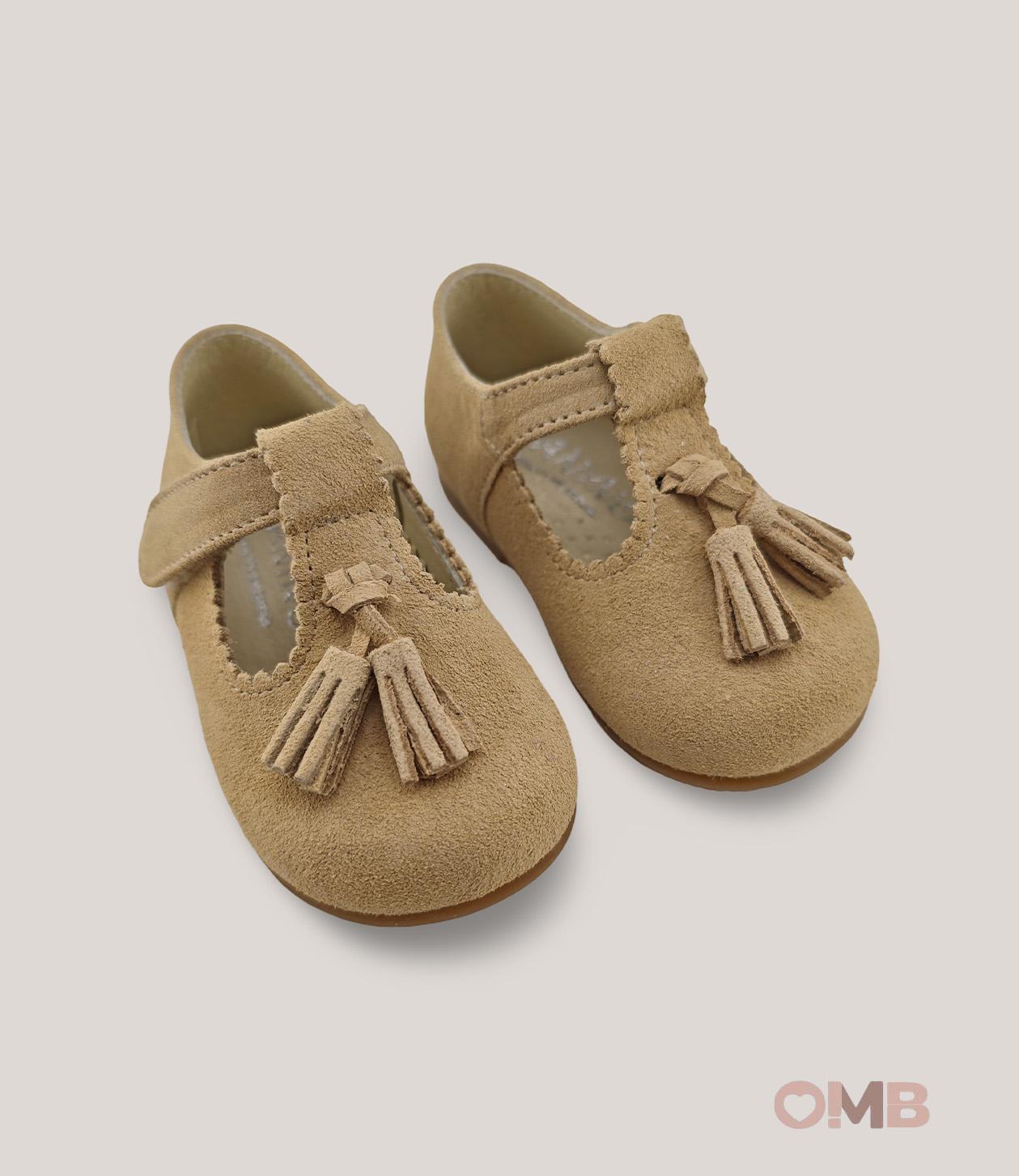 Scarpe bambina PANYNO B3621 Cammello B3621 SERRAJE CAMEL PANYNO 