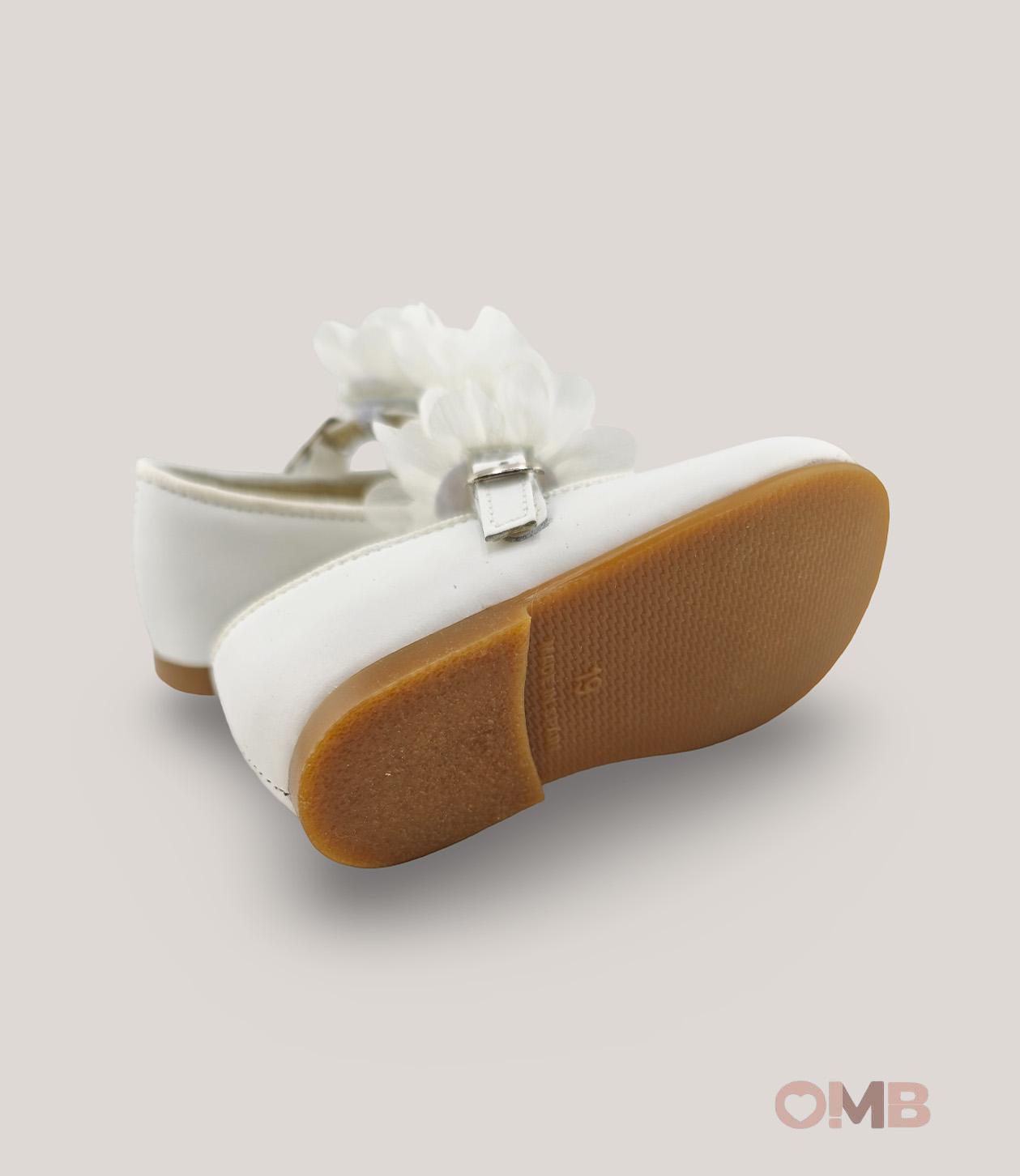 Bamboline bambina PANYNO B3402A Bianche<BR/> B3402A NAPA BLANCO PANYNO 