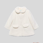 Cappotto neonata ABEL&LULA 5819 Bianco 5819 CREMA ABEL&LULA 