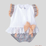 Completo Neonata Calamaro Baby 11114 bianco 11114 AZUL CALAMARO BABY 