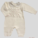 Tutina Neonata Primodi Bebè 3517 panna rosa 3517 ROSELLINA PRIMODI BEBE 