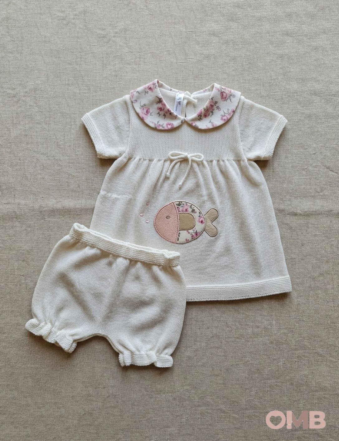 Completo neonata BABY LORD 457 Bianco 457 ROSA BABY LORD 