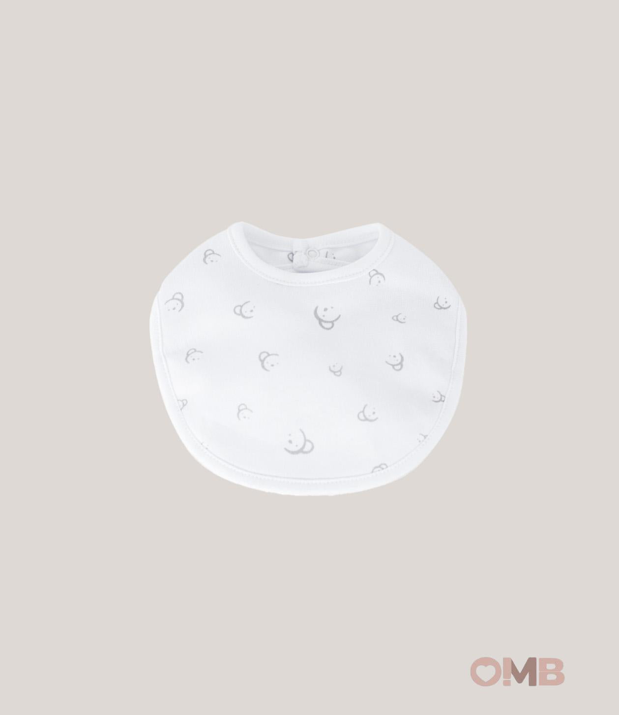 Bavaglino CALAMARO BABY neonato 74024 Grigio 74024 GRIGIO CALAMARO BABY 
