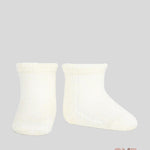 Calzino neonata Condor 2569/4 Latte traforo laterale cotone 2569/4 202 CONDOR 