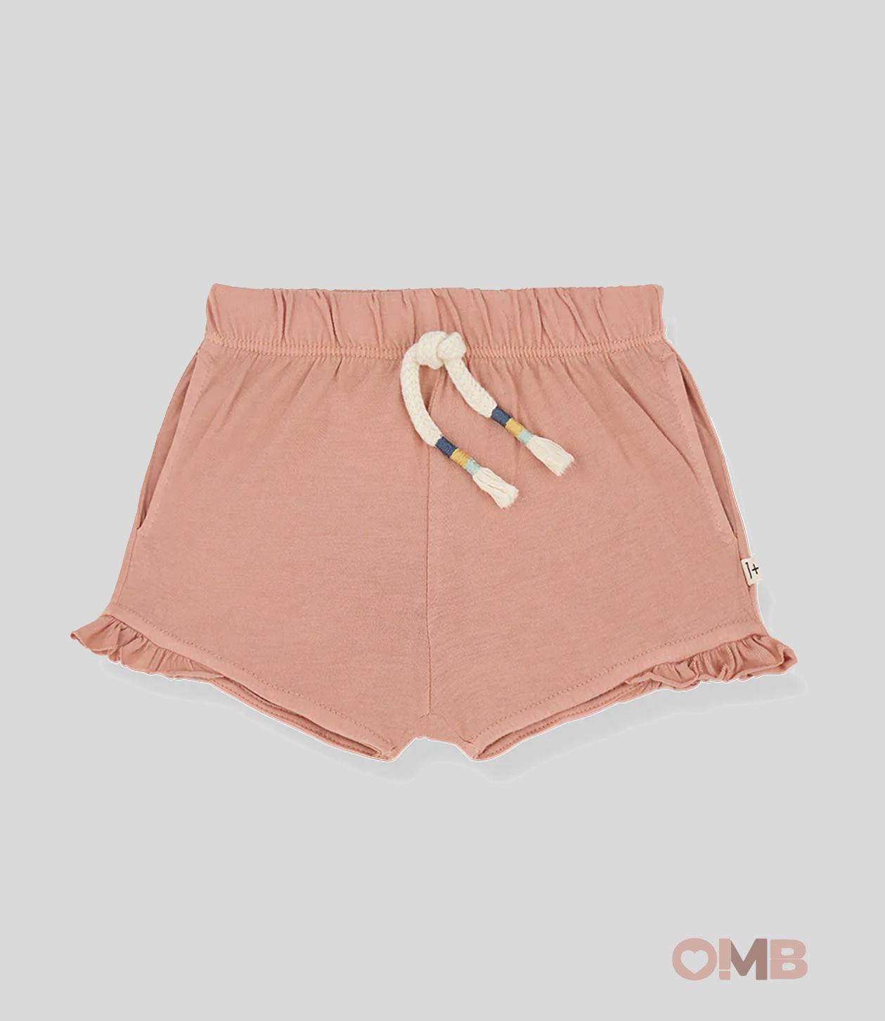 Shorts Neonata 1+inthefamily Eva corallo EVA PESCA 1+INTHEFAMILY 